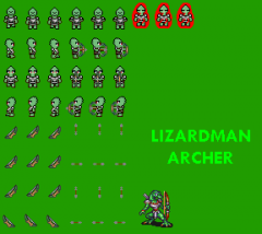 archer lizard green
